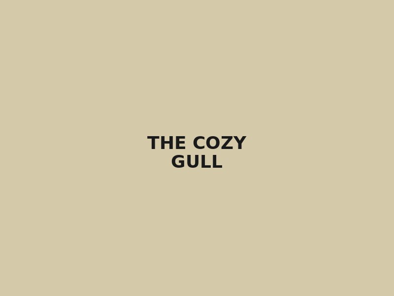 The Cozy Gull Cafe storefront — Mahone Bay, Nova Scotia