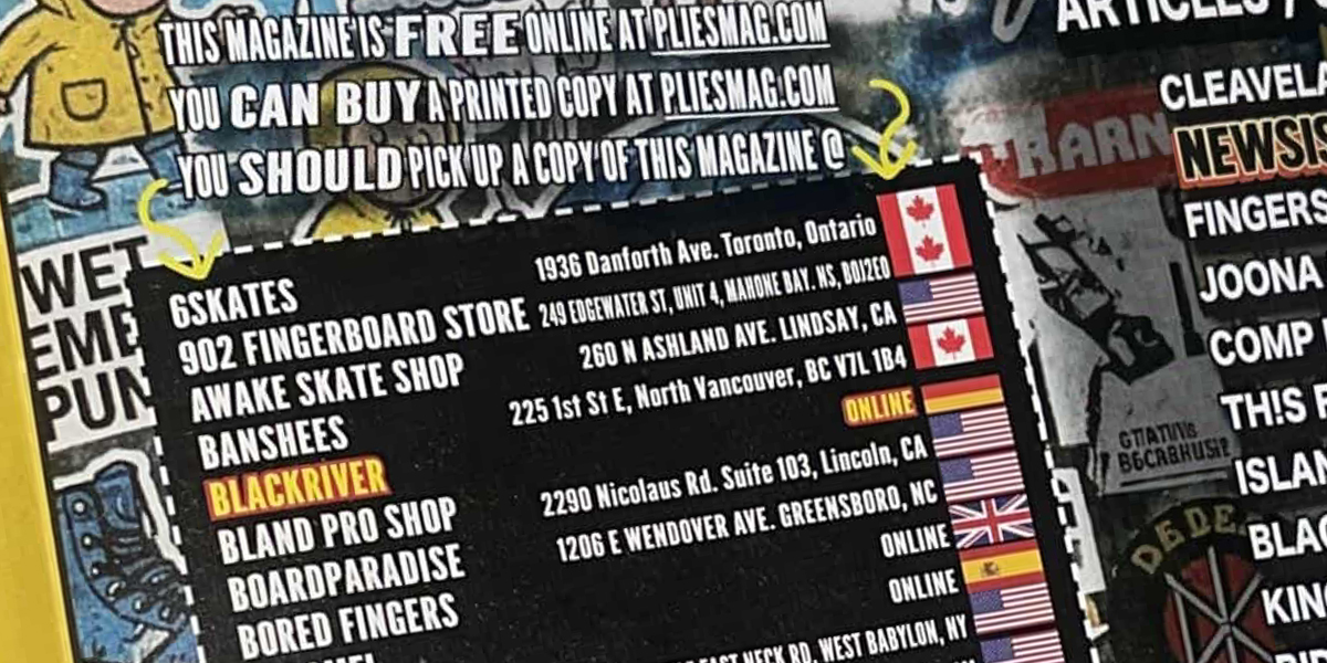 Plies Magazine available at 902 Fingerboard Store