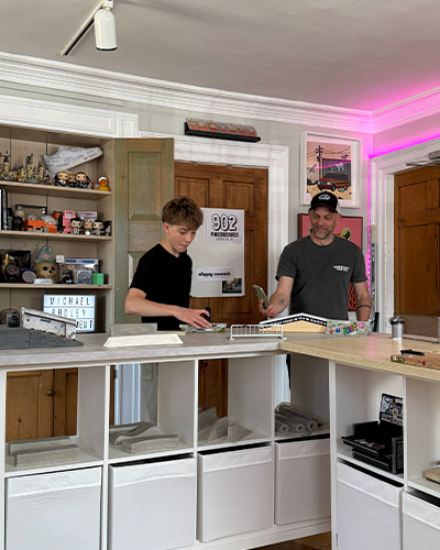 Good times at 902 Fingerboard Store
